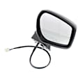 Passenger Side Mirror, Power Adjust, Manual Folding, Heated, Textured Black, No Signal Light, No Memory, No Puddle Light, No Auto-Dimming, No Blind Spot Feature