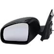 Driver Side Mirror, Manual Adjust, Manual Folding, Non-Heated, Textured Black, No Signal Light, No Memory, No Puddle Light, No Auto-Dimming, No Blind Spot Feature