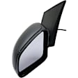 2017 Smart Fortwo Passion - Driver Side Mirror, Power Adjust, Heated, Textured Black, Manual Folding, No Signal Light, No Blind Spot Feature, No Memory, No Puddle Light, No Auto-Dim