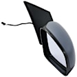 2016-2018 Smart Fortwo - Passenger Side Mirror, Power Adjust, Manual Folding, Heated, Paintable, No Signal Light, No Memory, No Puddle Light, No Auto-Dimming, No Blind Spot Feature