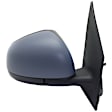 2016-2018 Smart Fortwo - Passenger Side Mirror, Power Adjust, Manual Folding, Heated, Paintable, No Signal Light, No Memory, No Puddle Light, No Auto-Dimming, No Blind Spot Feature