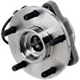 Front, Driver or Passenger Side Wheel Hub, With Bearing, With Sensor, 5 x 4.75 in. Bolt Pattern