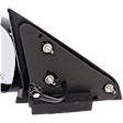 Driver Side Mirror, Power, Non-Folding, Heated, Paintable, No Signal Light, No Memory, No Puddle Light, No Auto-Dimming, No Blind Spot Feature