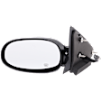 Driver Side Mirror, Power, Non-Folding, Heated, Paintable, No Signal Light, No Memory, No Puddle Light, No Auto-Dimming, No Blind Spot Feature