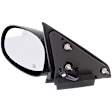 Driver Side Mirror, Power, Non-Folding, Heated, Paintable, No Signal Light, No Memory, No Puddle Light, No Auto-Dimming, No Blind Spot Feature