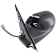 Driver Side Mirror, Power, Non-Folding, Heated, Paintable, No Signal Light, No Memory, No Puddle Light, No Auto-Dimming, No Blind Spot Feature