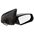 Sedan Passenger Side Mirror, Power Adjust, Non-Heated, Non-Folding, Textured Black, No Signal Light, No Memory, No Puddle Light, No Auto-Dim, No Blind Spot Feature
