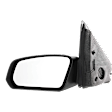 Driver Side Mirror, Manual Adjust, Non-Folding, Non-Heated, Textured Black, No Signal Light, No Memory, No Puddle Light, No Auto-Dimming, No Blind Spot Feature, 4 Door Sedan