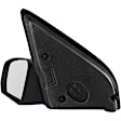 Driver Side Mirror, Manual Adjust, Non-Folding, Non-Heated, Textured Black, No Signal Light, No Memory, No Puddle Light, No Auto-Dimming, No Blind Spot Feature, 4 Door Sedan