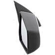 Passenger Side Mirror, Power Adjust, Heated, Manual Folding, Textured Black, No Signal Light, No Memory, No Puddle Light, No Auto-Dim, No Blind Spot Feature