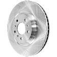 2006-2011 Cadillac DTS - Front, Driver or Passenger Side Brake Disc, Plain Surface, Vented, 5 Lugs, 12.72 in. Disc Diameter