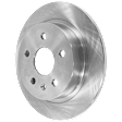 2015 Chevrolet Malibu - Rear, Driver or Passenger Side Brake Disc, Natural Finish, Plain Surface, Solid, 5 Lugs, 292 mm, J60, 2.5L 4Cyl