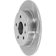 2015 Chevrolet Malibu - Rear, Driver or Passenger Side Brake Disc, Natural Finish, Plain Surface, Solid, 5 Lugs, 292 mm, J60, 2.5L 4Cyl