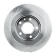 Rear, Driver or Passenger Side Brake Disc, Plain Surface, Solid, 5 Lugs, Pro-Line Series