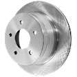 1998-2004 Chevrolet S10 - Rear, Driver or Passenger Side Brake Disc, Plain Surface, Vented, 5 Lugs, 294.89 mm, With Rear Disc Brake