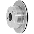 1998-2004 Chevrolet S10 - Rear, Driver or Passenger Side Brake Disc, Plain Surface, Vented, 5 Lugs, 294.89 mm, With Rear Disc Brake