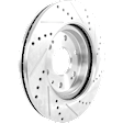 2012 Chevrolet Tahoe - Front, Driver or Passenger Side Brake Disc, Cross-drilled and Slotted, Vented, 6 Lugs, 329.95 mm, 5.3L 8Cyl