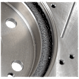2003 Chevrolet Tahoe - Front, Driver or Passenger Side Brake Disc, Cross-drilled and Slotted, Vented, 6 Lugs, 305.05 mm, 4.8L 8Cyl