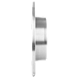 Rear, Driver or Passenger Side Brake Disc, Plain Surface, Solid, 5 Lugs, 11.02 in. Outside Disc Diameter, Pro-Line Series
