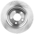 Rear, Driver or Passenger Side Brake Disc, Plain Surface, Solid, 5 Lugs, 11.02 in. Outside Disc Diameter, Pro-Line Series