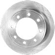 Rear, Driver or Passenger Side Brake Disc, Plain Surface, Vented, 8 Lugs, Pro-Line Series