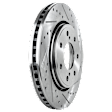 2012 Ford F-150 - Front, Driver or Passenger Side Brake Disc, Cross-drilled and Slotted, Vented, 7 Lugs, 350 mm, 5.0L 8Cyl