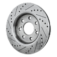 2012 Ford F-150 - Front, Driver or Passenger Side Brake Disc, Cross-drilled and Slotted, Vented, 7 Lugs, 350 mm, 5.0L 8Cyl