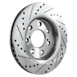 2012 Ford F-150 - Front, Driver or Passenger Side Brake Disc, Cross-drilled and Slotted, Vented, 7 Lugs, 350 mm, 5.0L 8Cyl