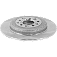 Rear, Driver or Passenger Side Brake Disc, Plain Surface, Solid, 5 Lugs, 12.99 in., Pro-Line Series