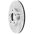 2021 Honda Civic - Front, Driver or Passenger Side Brake Disc, Natural Finish, Plain Surface, Vented, 5 Lugs, 281.94 mm, 1.5L 4Cyl