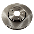 2006-2008 Infiniti FX45 - Front, Driver or Passenger Side Brake Disc, Plain Surface, Vented, 5 Lugs, 320.04 mm