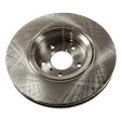 2006-2008 Infiniti FX45 - Front, Driver or Passenger Side Brake Disc, Plain Surface, Vented, 5 Lugs, 320.04 mm