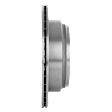 Rear, Driver or Passenger Side Brake Disc, Natural Finish, Plain Surface, Vented, 6 Lugs, 313.44 mm