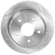 1999-2004 Jeep Grand Cherokee - Rear, Driver or Passenger Side Brake Disc, Natural Finish, Plain Surface, Solid, 5 Lugs, 305.05 mm