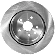 Rear, Driver or Passenger Side Brake Disc, Plain Surface, Vented