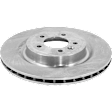 Rear, Driver or Passenger Side Brake Disc, Plain Surface, Vented, 5 Lugs, Pro-Line Series