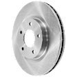 2016 Mitsubishi Outlander - Front, Driver or Passenger Side Brake Disc, Natural Finish, Plain Surface, Vented, 5 Lugs, 293.88 mm, 2.4L 4Cyl