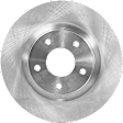 Front, Driver or Passenger Side Brake Disc, Natural Finish, Plain Surface, Vented, 5 Lugs, 295.91 mm, 2.5L, 4Cyl