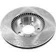 2015 Chevrolet Captiva Sport - Front, Driver or Passenger Side Brake Disc, Natural Finish, Plain Surface, Vented, 5 Lugs, 295.91 mm, 2.4L 4Cyl