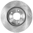 2015 Chevrolet Captiva Sport - Front, Driver or Passenger Side Brake Disc, Natural Finish, Plain Surface, Vented, 5 Lugs, 295.91 mm, 2.4L 4Cyl