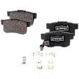 Rear Ceramic Brake Pad Set