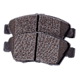 Front Brake Pad Set, Includes Shims and Hardware
