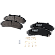 Front Semi-metallic Brake Pad Set