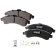 Front Brake Pad Set, Includes Shims and Hardware