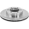 Front, Driver or Passenger Side Brake Disc, Plain Surface, Vented, 6 Lugs, For Models With 319mm Front Disc, Pro-Line Series