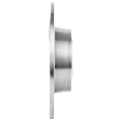 Rear, Driver or Passenger Side Brake Disc, Plain Surface, Solid, 5 Lugs, Pro-Line Series