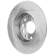 Rear, Driver or Passenger Side Brake Disc, Plain Surface, Solid, 5 Lugs, Pro-Line Series