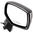 Passenger Side Mirror, Power Adjust, Manual Folding, Non-Heated, Paintable, No Signal Light, No Memory, No Puddle Light, No Auto-Dimming, No Blind Spot Feature