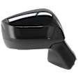 Passenger Side Mirror, Power Adjust, Manual Folding, Non-Heated, Paintable, No Signal Light, No Memory, No Puddle Light, No Auto-Dimming, No Blind Spot Feature