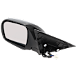 Driver Side Mirror, Power Adjust, Manual Folding, Heated, Textured Black, No Signal Light, No Memory, No Puddle Light, No Auto-Dimming, No Blind Spot Feature
